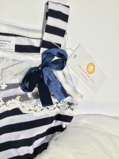 NEW Size 1 Year Toddler Dress Girls French Inspired Tulle Dress Kids Clothing - MARIGOLD