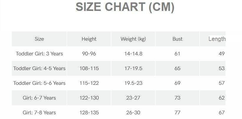NEW Size 4-5 Years Girls Dress Flower Applique White Ruffle Top Girls Dress - MARIGOLD