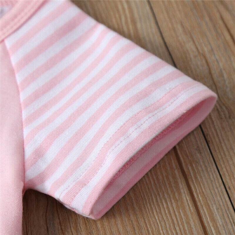 NEW Size 6-9 months Baby Girls Dress Colourful Horse Pink Print Baby Dress - MARIGOLD