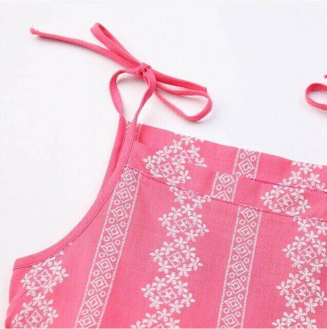 size 2-3 years girls dress new 100% cotton dark pink girls dress sundress - MARIGOLD