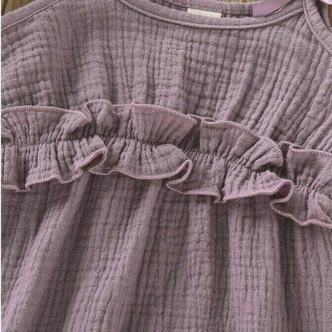 Baby Girls Lavender Purple Jumpsuit - MARIGOLD