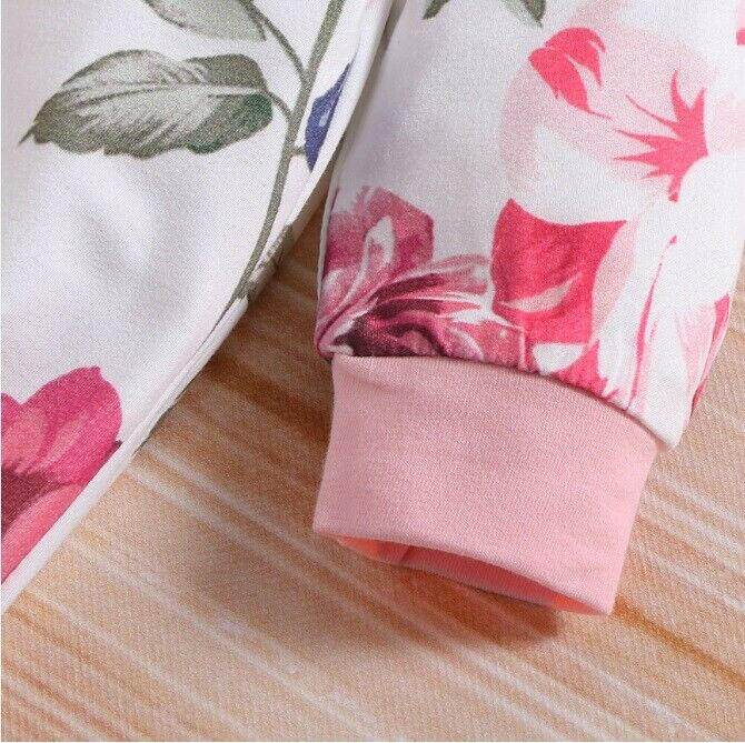 size 3-6 months / 9-12 months girls jumpsuit new pink rose ruffle jumpsuit - MARIGOLD