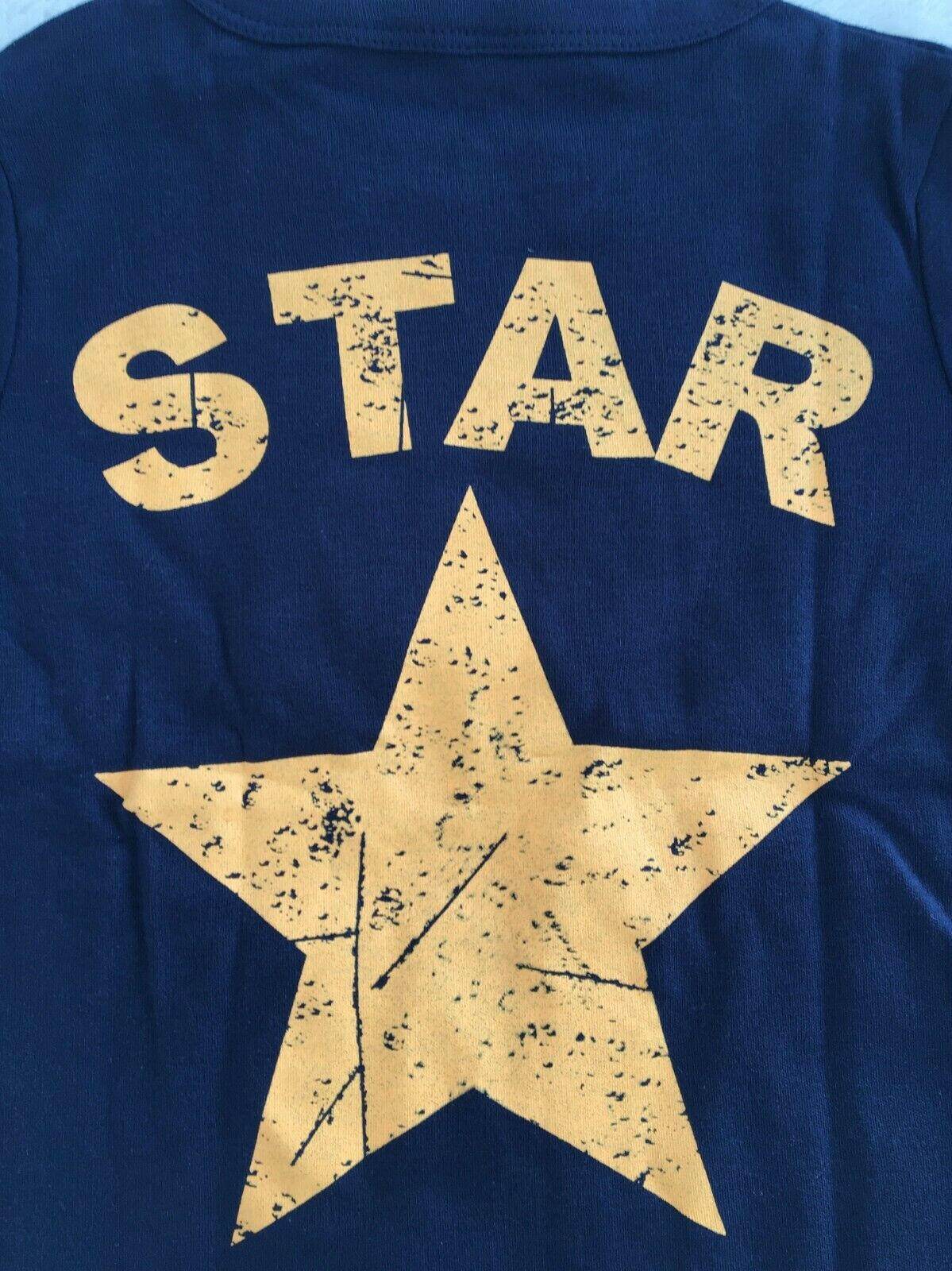 NEW Size 5 years Boys Clothing Boys Star Navy Long Sleeve Top - MARIGOLD