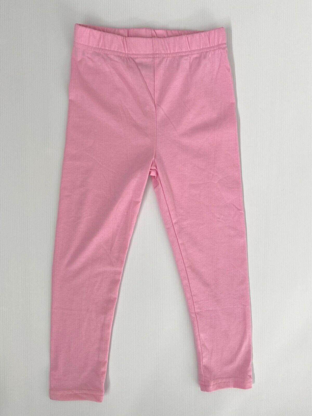 girls rainbow star unicorn hi-lo top & pink leggings set size 18-24m/2y/3y/4y/5y - MARIGOLD