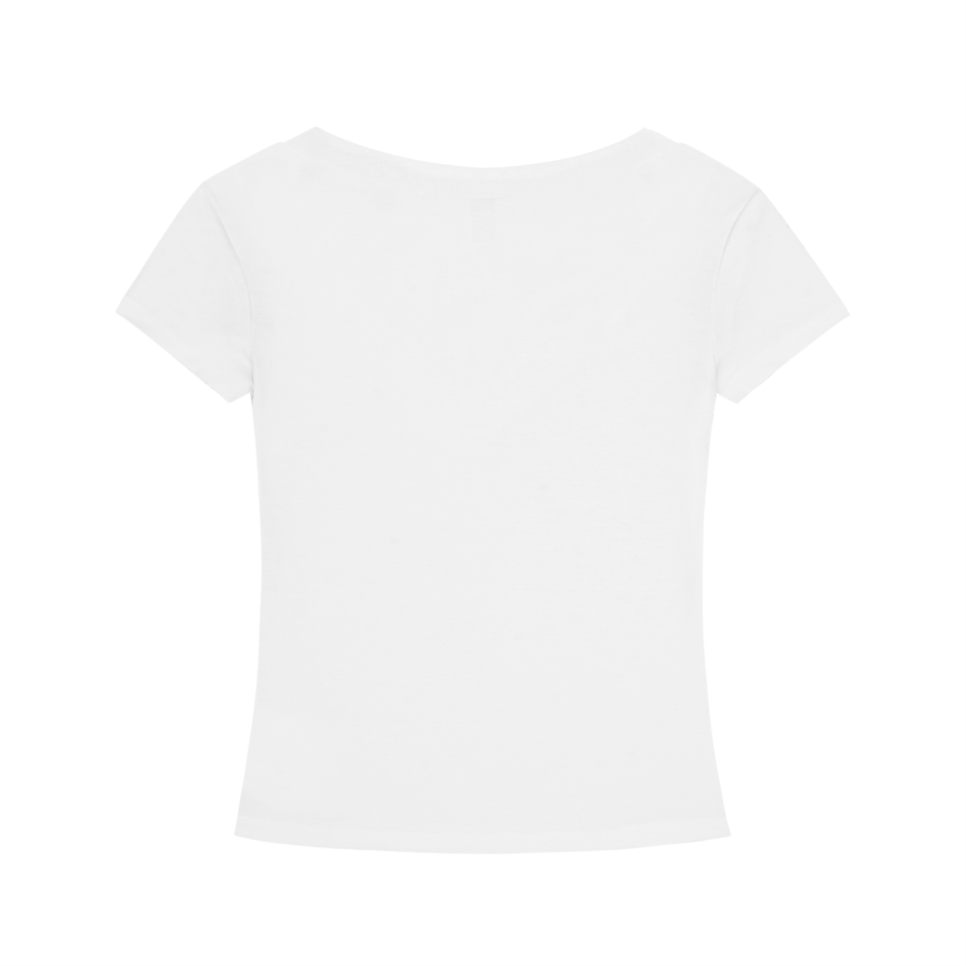 'Bridesmaid' Posy Tencel Slim Fit V-Neck T-Shirt