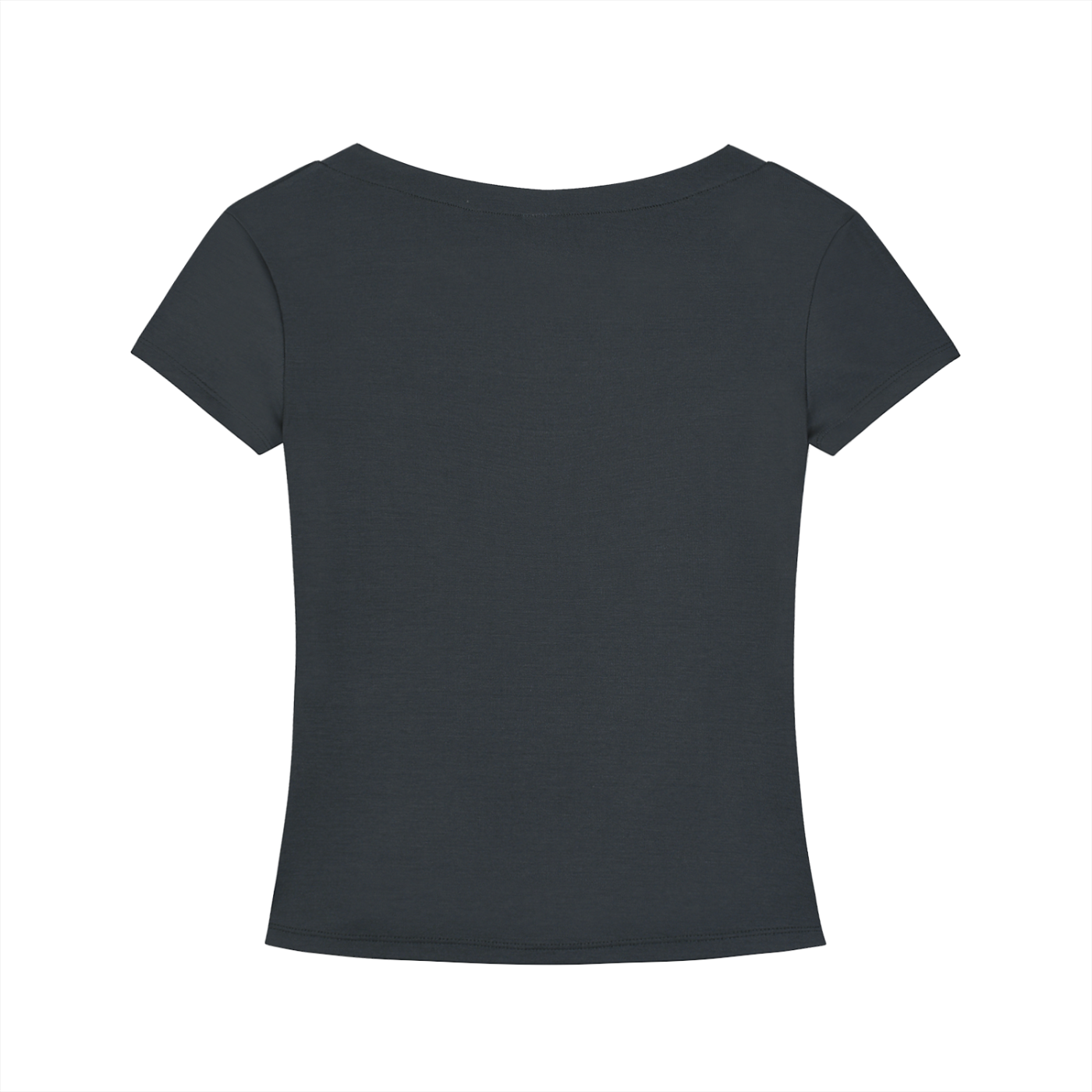 'Bridesmaid' Posy Tencel Slim Fit V-Neck T-Shirt
