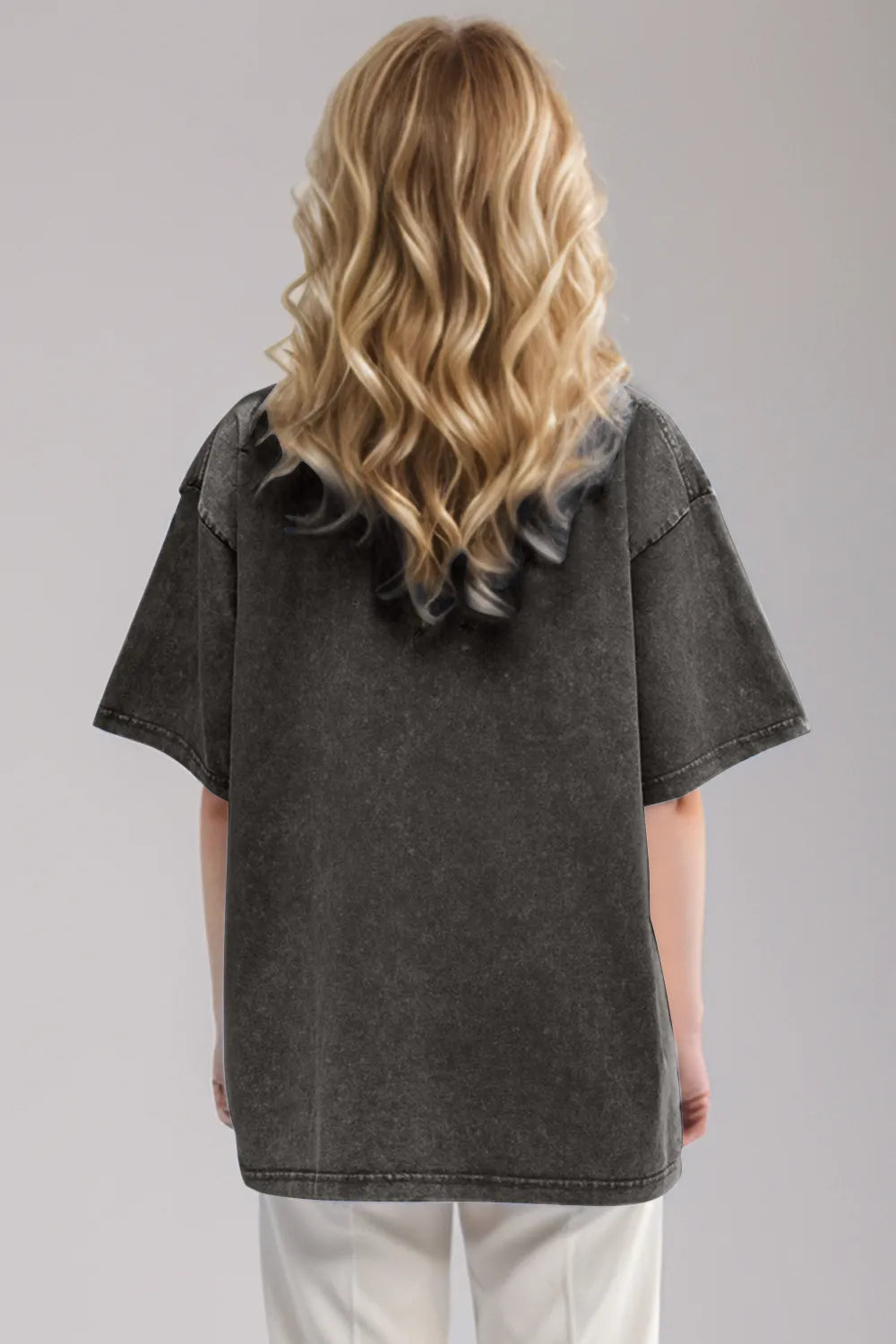 Vintage-look cotton T-shirt from Marigold Collections Australia, casual top with retro style and soft fabric.