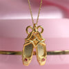 Ballet Shoe Pendant Necklace Fashion Jewellery