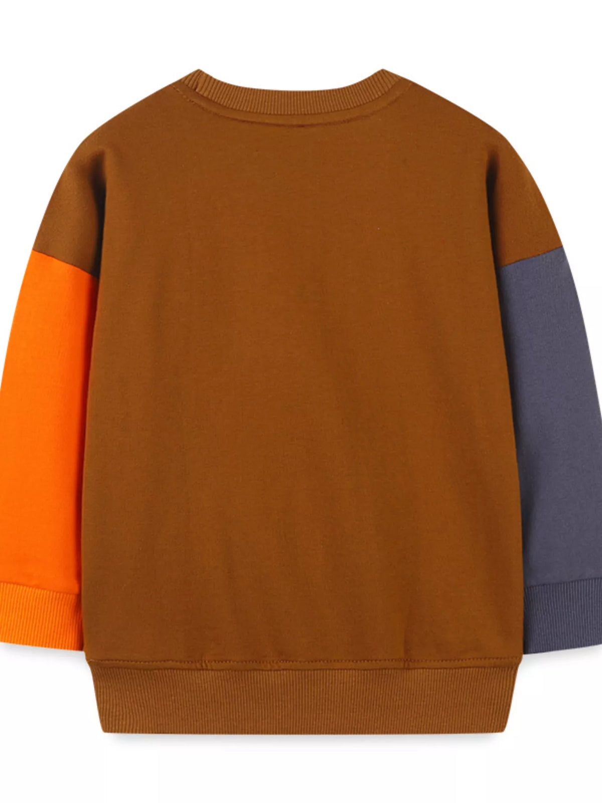 Children's penguin round neck jumper by Marigold Kids, soft knit sweater featuring a cute penguin design for kids.