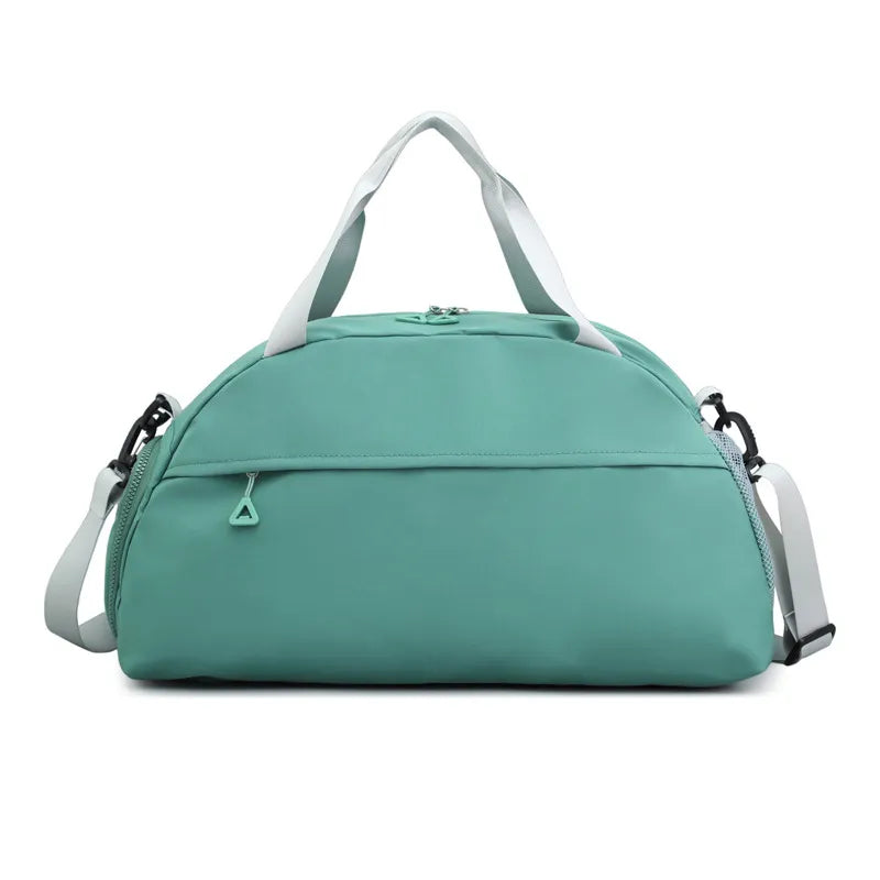 Nylon Solid Colour Travel Bag