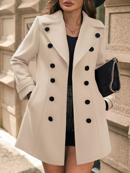 Vegan Wool Blend Overcoat