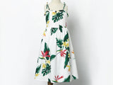 Birds of paradise floral print girls dress size 2/3/4/6/8 years