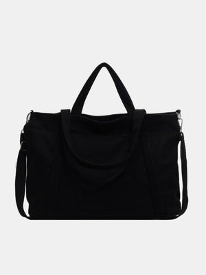 Corduroy Large Multi-Handle Tote Bag