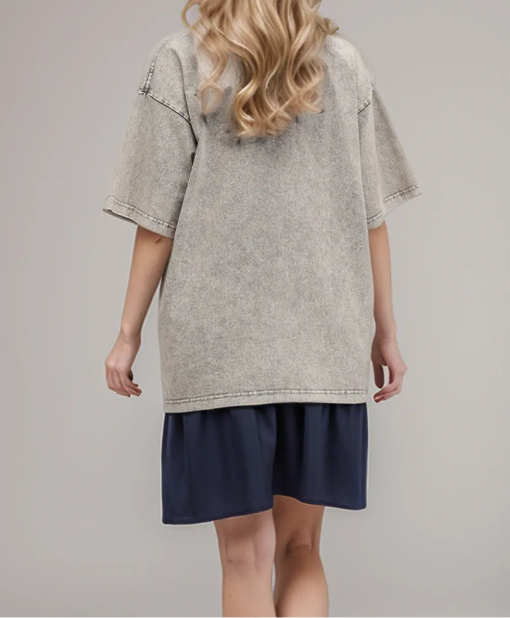 Vintage-look cotton T-shirt from Marigold Collections Australia, featuring a relaxed fit with classic style and soft fabric.