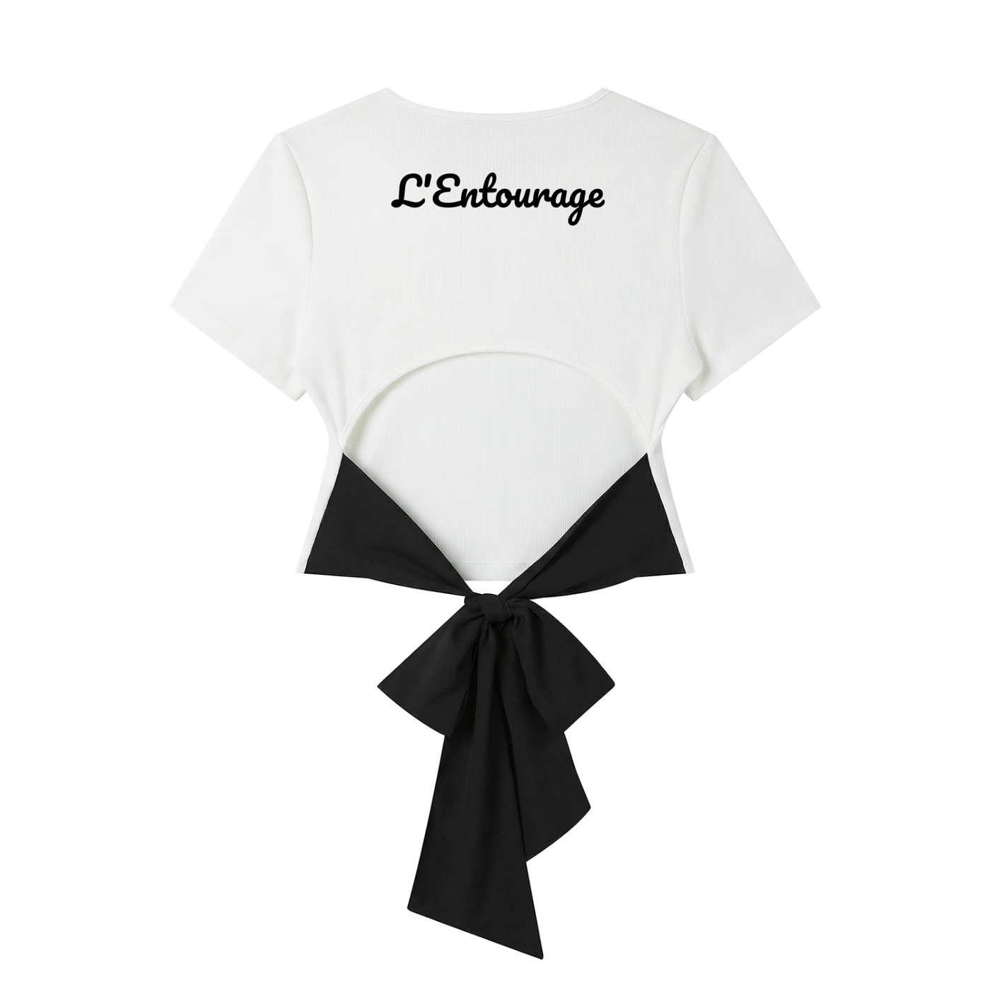 'L'Entourage' Bridal Party/Hens Women's Slim Fit Boatneck T-Shirt