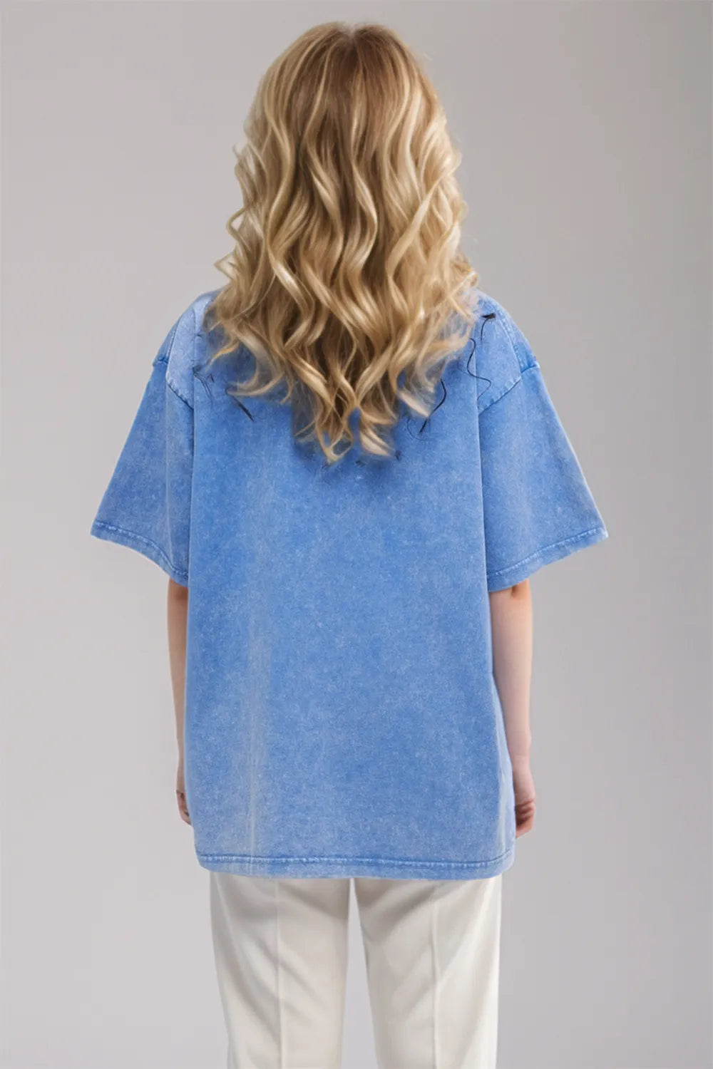 Vintage-look cotton T-shirt by Marigold Collections Australia, featuring classic design and soft fabric for casual wear.