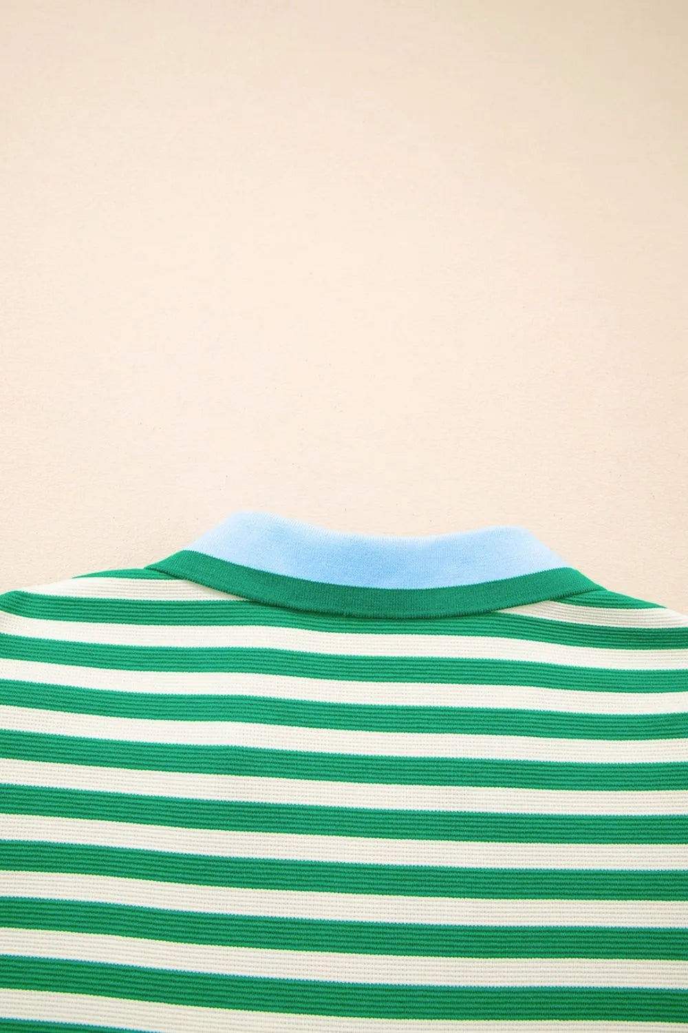 Stripe Collared Flutter Sleeve Mini Dress - MARIGOLD COLLECTIONS AUSTRALIA