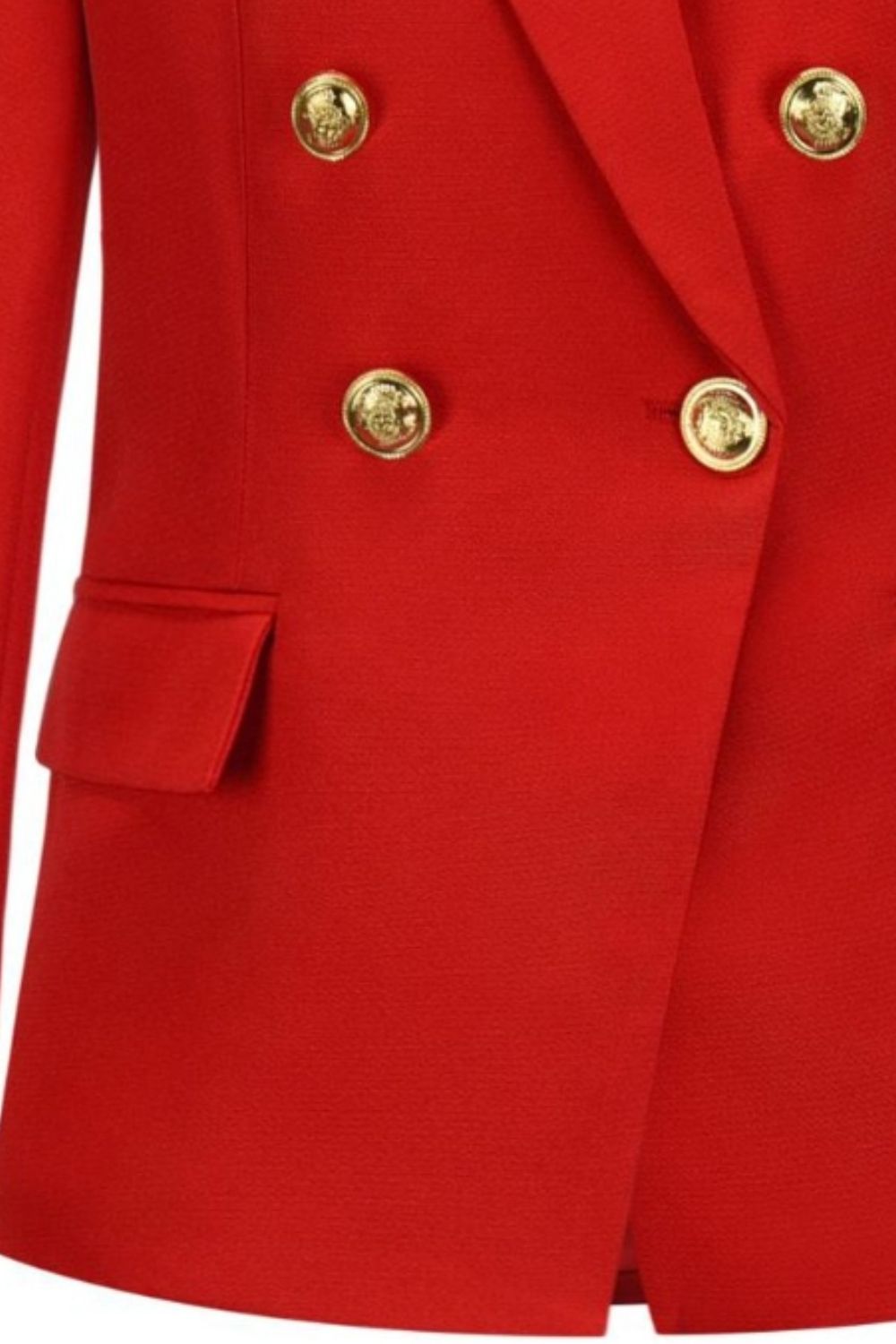 Elegant Lapel Collar Long Sleeve Blazer - MARIGOLD 