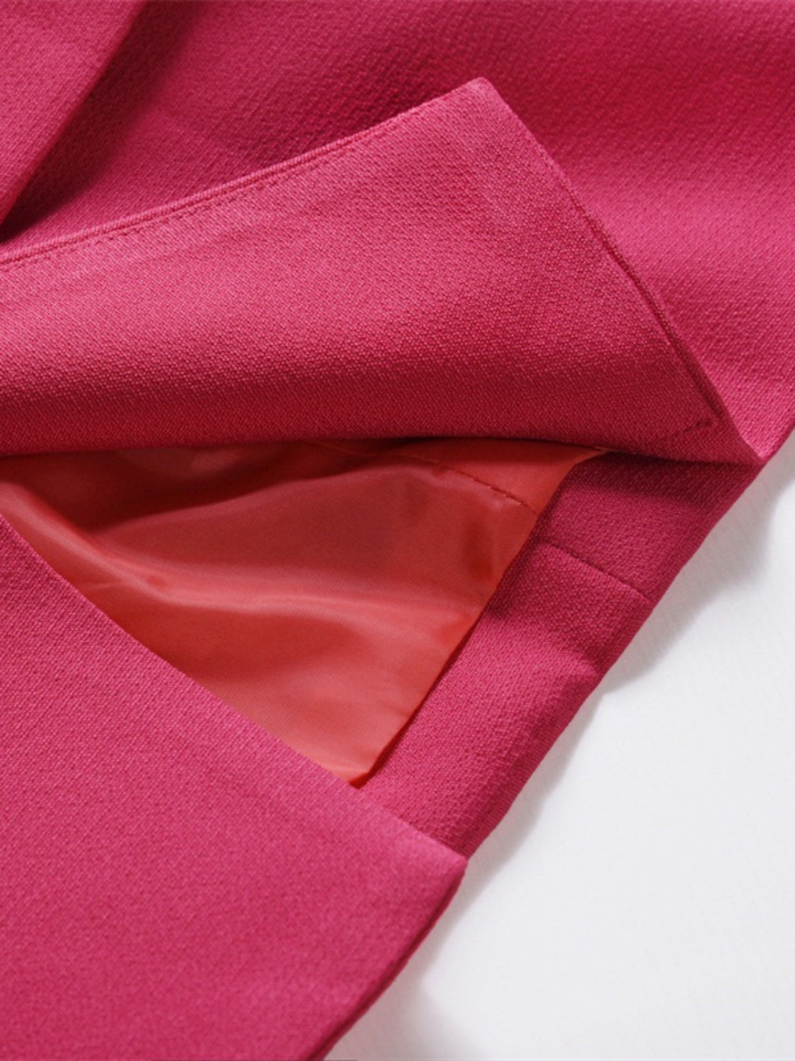 Elegant Lapel Collar Long Sleeve Blazer - MARIGOLD 