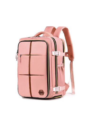 Oxford Cloth Multifunction Backpack Bag - MARIGOLD 