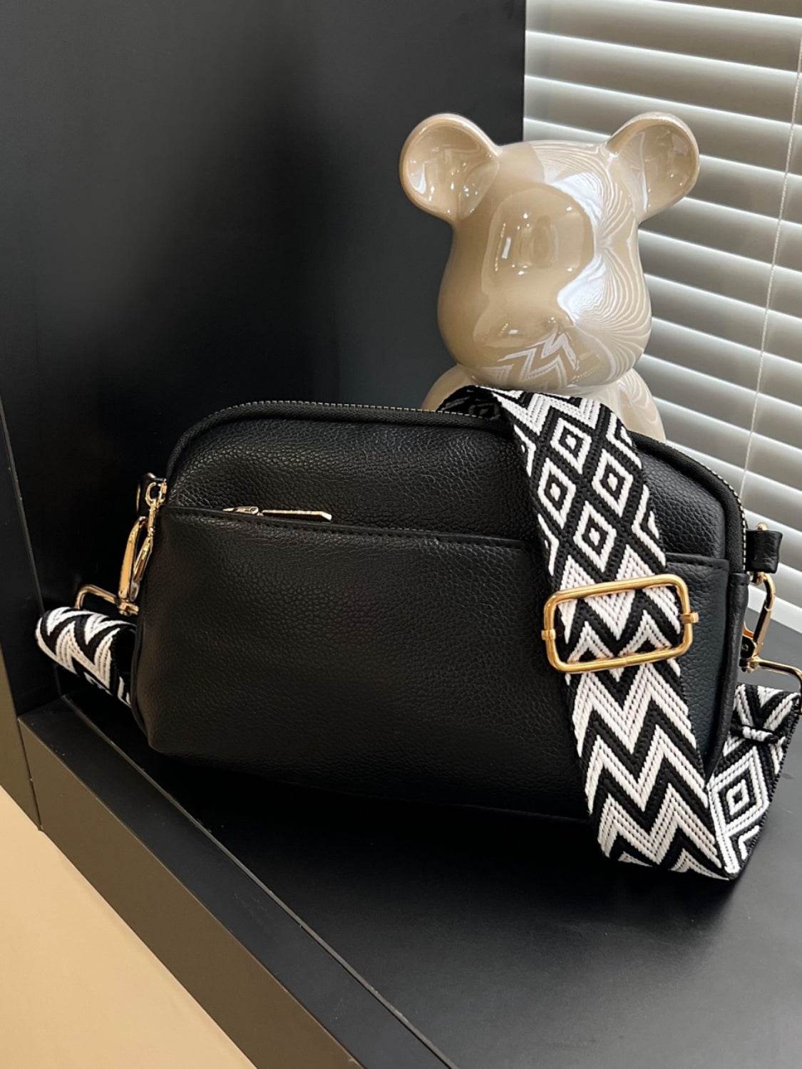 Minimalist Single Strap Crossbody Bag - MARIGOLD 