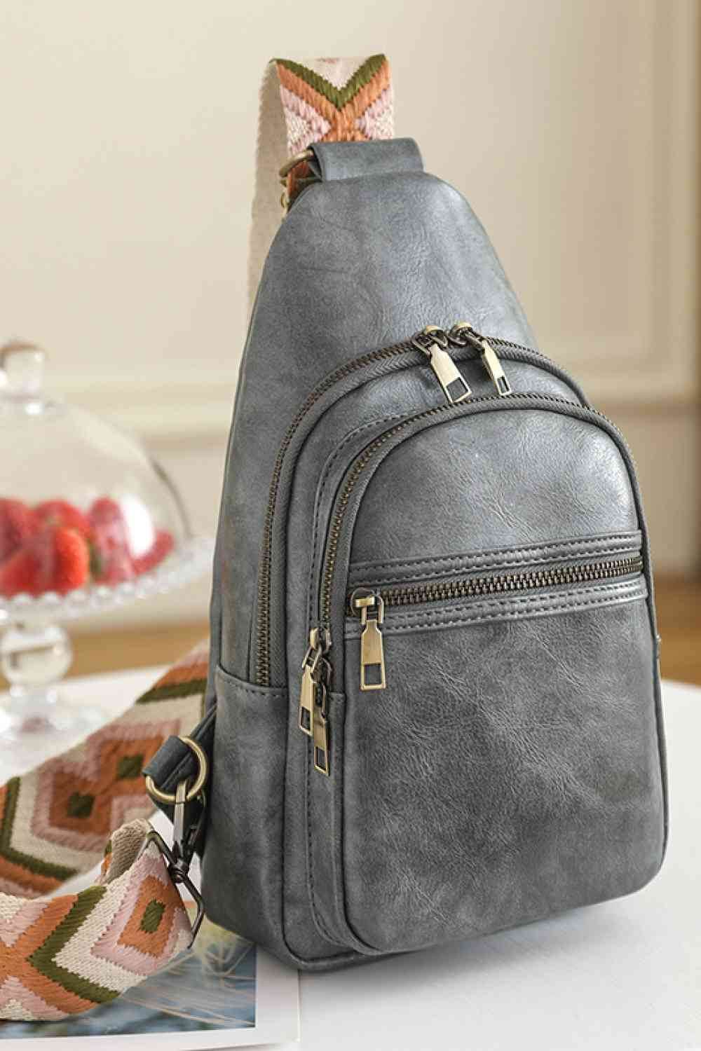 Chic Sling Crossbody Bag - MARIGOLD 