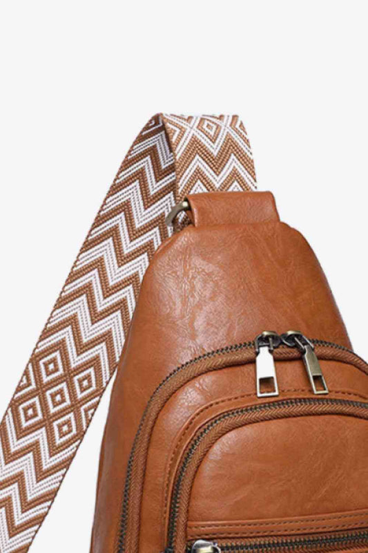 Chic Sling Crossbody Bag - MARIGOLD 