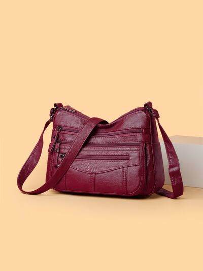 Multi-Compartment Crossbody Bag - MARIGOLD 