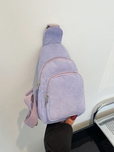 The Corduroy Crossbody Sling - MARIGOLD 