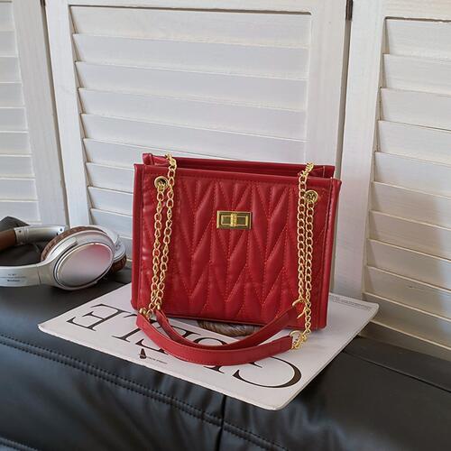 PU Leather Crossbody Bag - MARIGOLD 