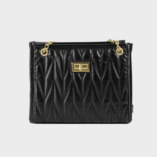 PU Leather Crossbody Bag - MARIGOLD 