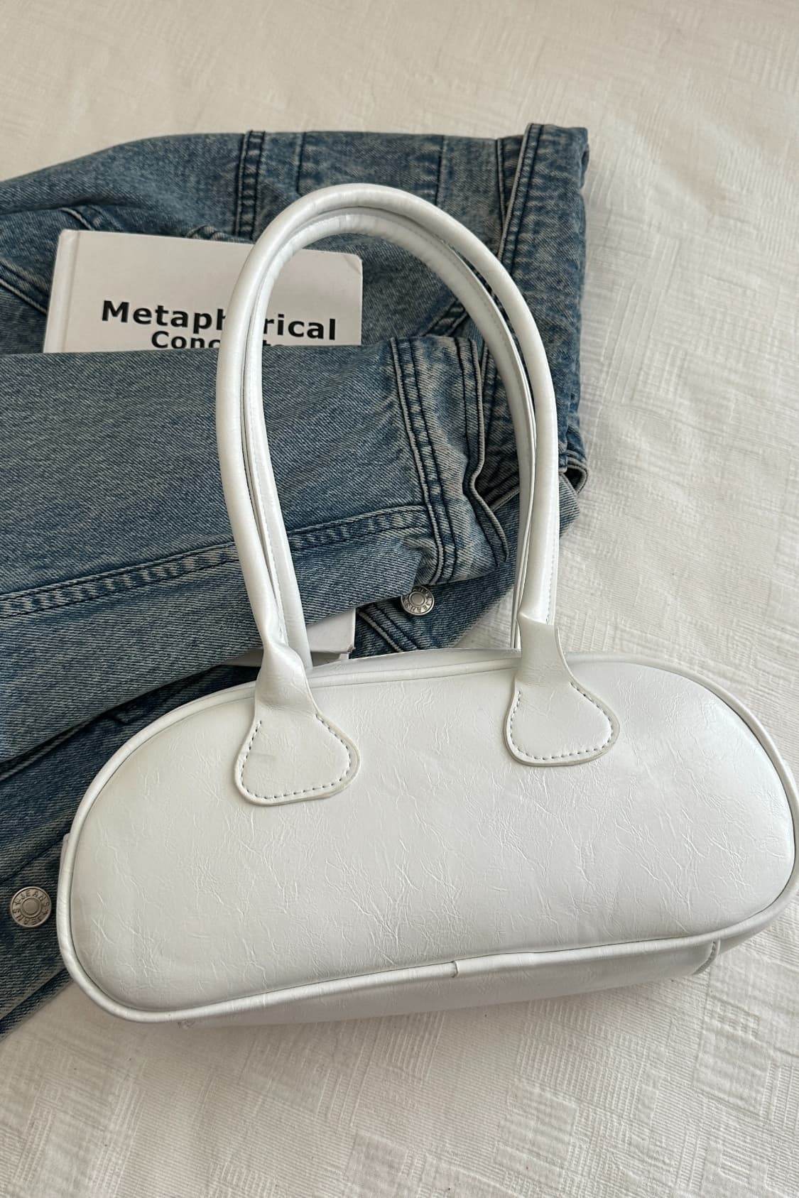 French Baguette Shoulder Bag - MARIGOLD 