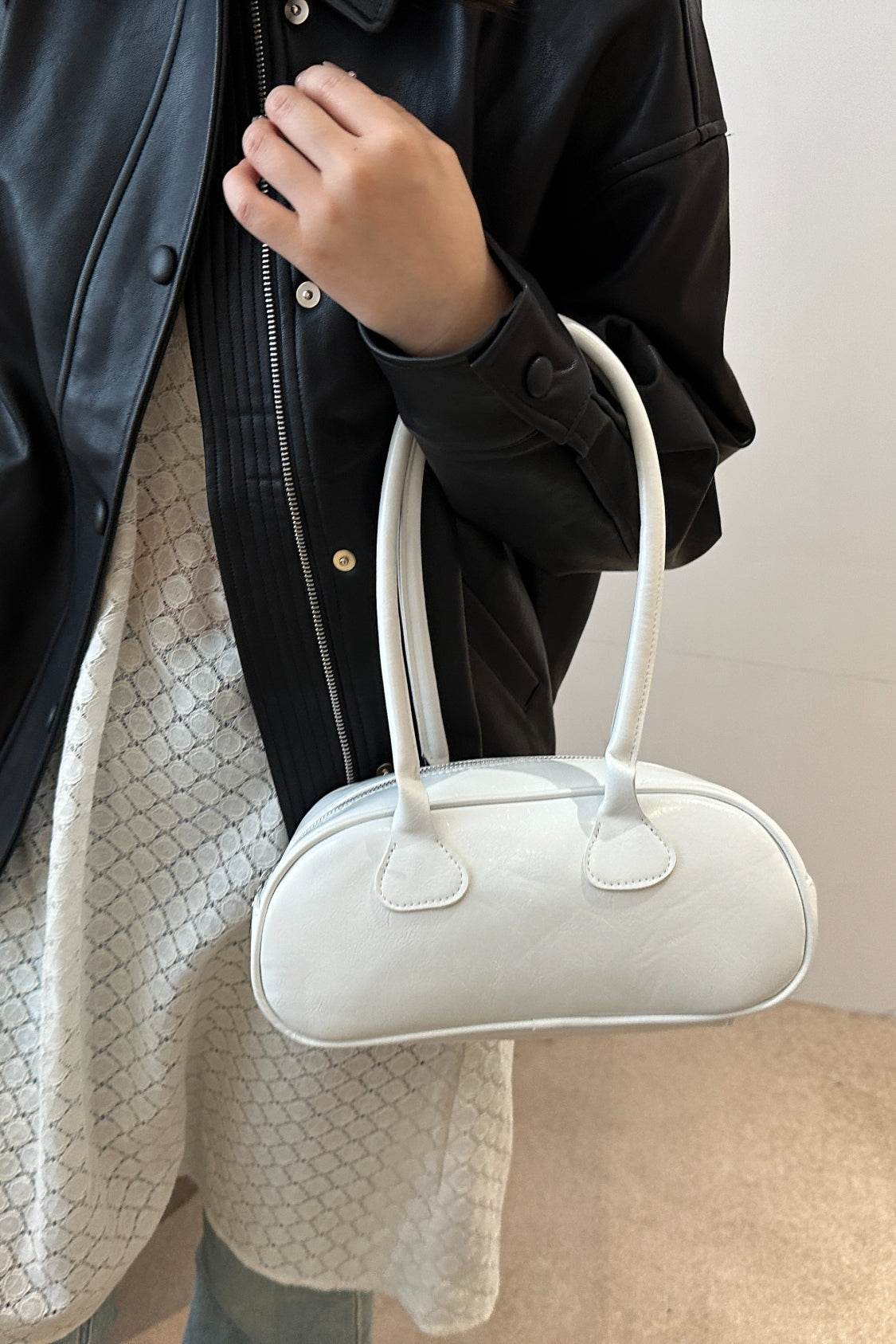 French Baguette Shoulder Bag - MARIGOLD 