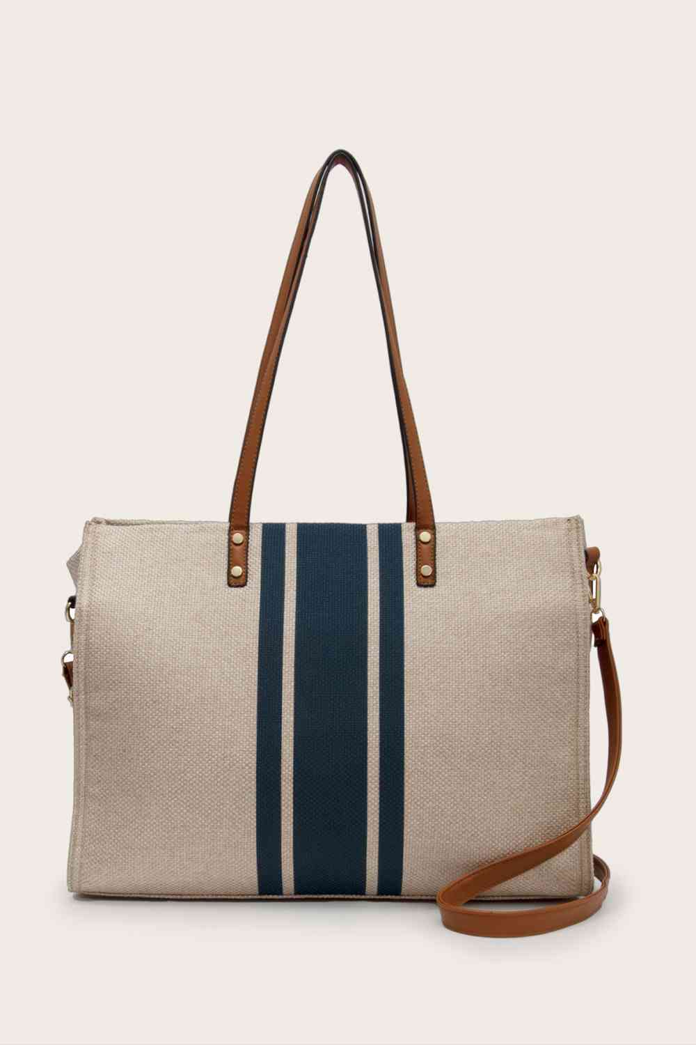 Striped Tote Bag - MARIGOLD 