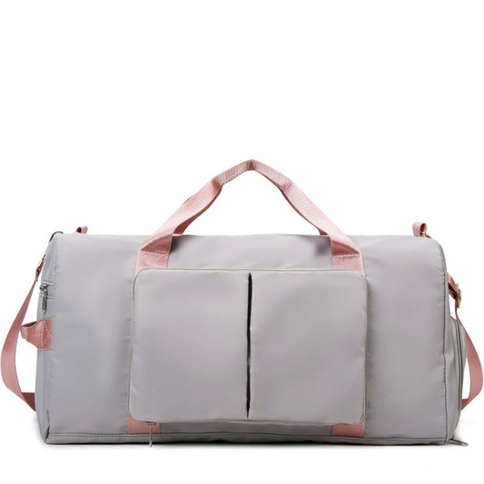 Dual Compartment Wet/Dry Travel & Gym Bag - MARIGOLD 