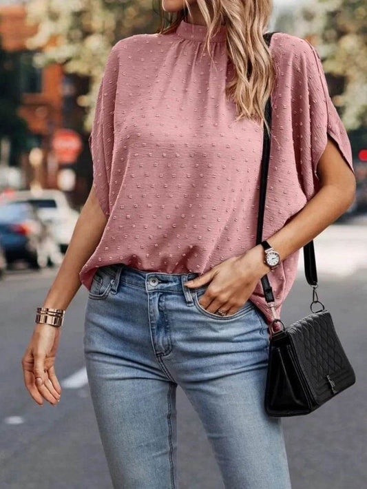 Women's Tie Back Blouse - MARIGOLD 