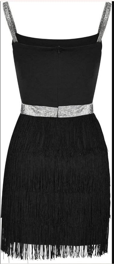 Fringe Trim Cami Mini Dress - MARIGOLD COLLECTIONS AUSTRALIA