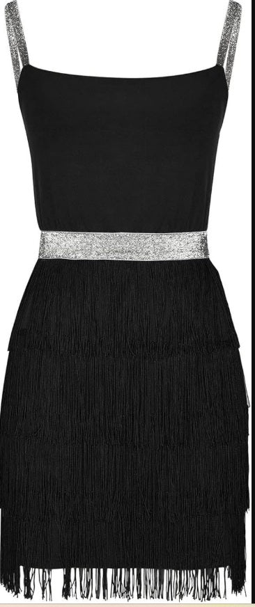 Fringe Trim Cami Mini Dress - MARIGOLD COLLECTIONS AUSTRALIA
