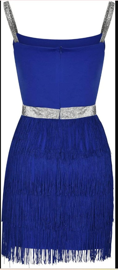 Fringe Trim Cami Mini Dress - MARIGOLD COLLECTIONS AUSTRALIA