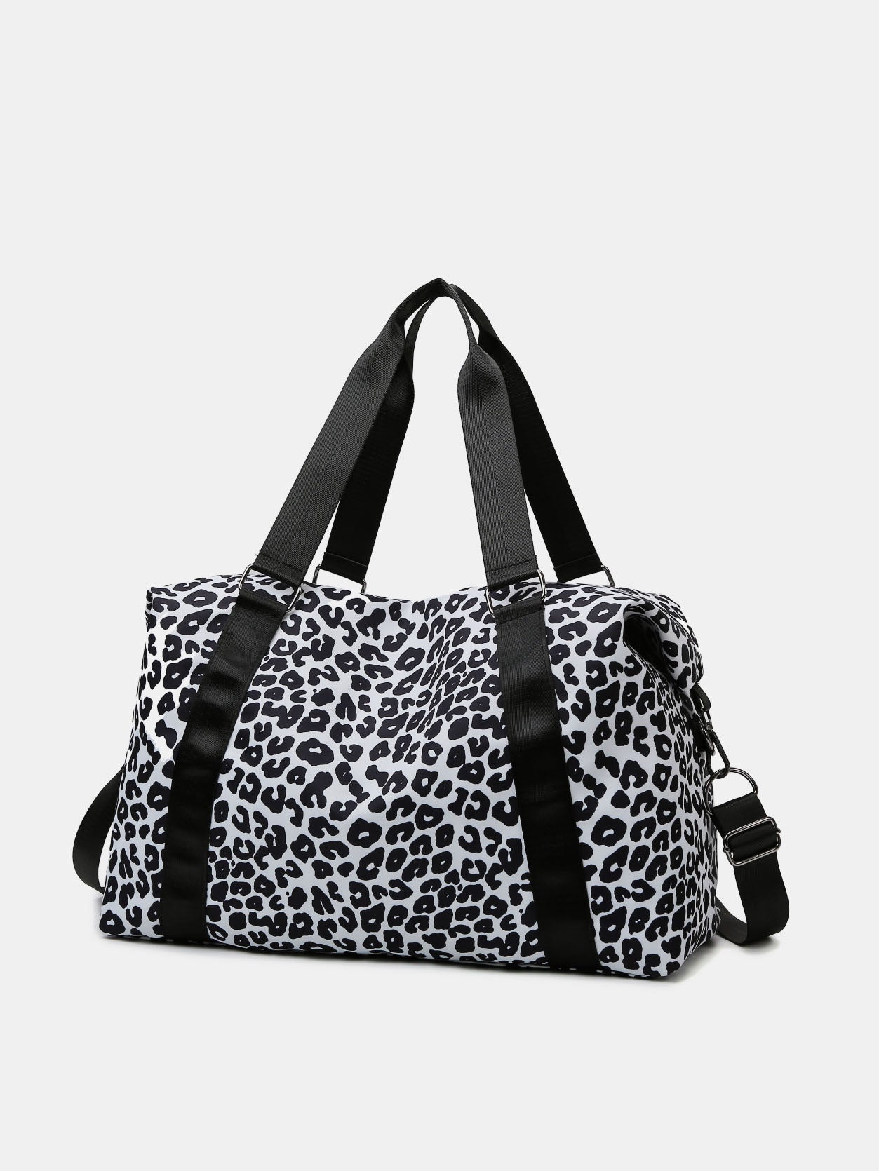 Oxford Cloth Leopard 2-Piece Bag Set - MARIGOLD 