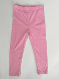 girls rainbow star unicorn hi-lo top & pink leggings set size 18-24m/2y/3y/4y/5y