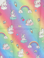 kids cloud unicorn rainbow apron unicorn cooking apron art apron 45x56cm