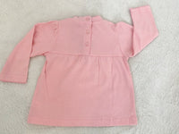 NEW Size 18 months Toddler Girls Top Pink Hearts & Flowers Long Sleeve Top
