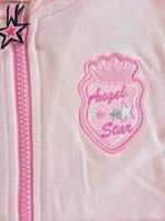 size 18 months new toddler girls outfit/set Angel Star pink girls tracksuit