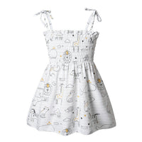 Size  9-12 months Baby Girls Dress Cotton Cute Animal Print Baby Dress