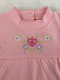 NEW Size 18 months Toddler Girls Top Pink Hearts & Flowers Long Sleeve Top