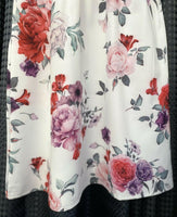 New Girls Dress: Flower and Rose Floral Print Sundress