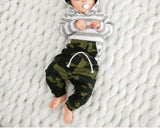 size 0-3m to 9-12m new baby boys tracksuit outfit camo hoodie top & pants set