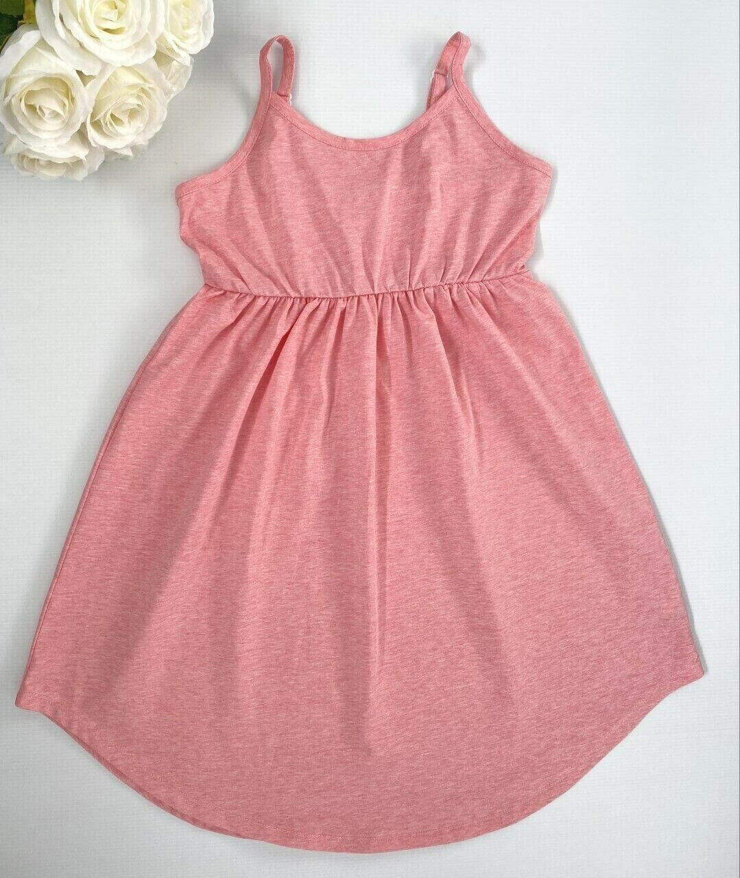 girls dress new pink curve hem girls dress pink girls dress