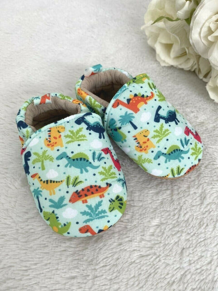 NEW Boys Baby Shoes Cute Dinosaur Baby Shoes - Select Size
